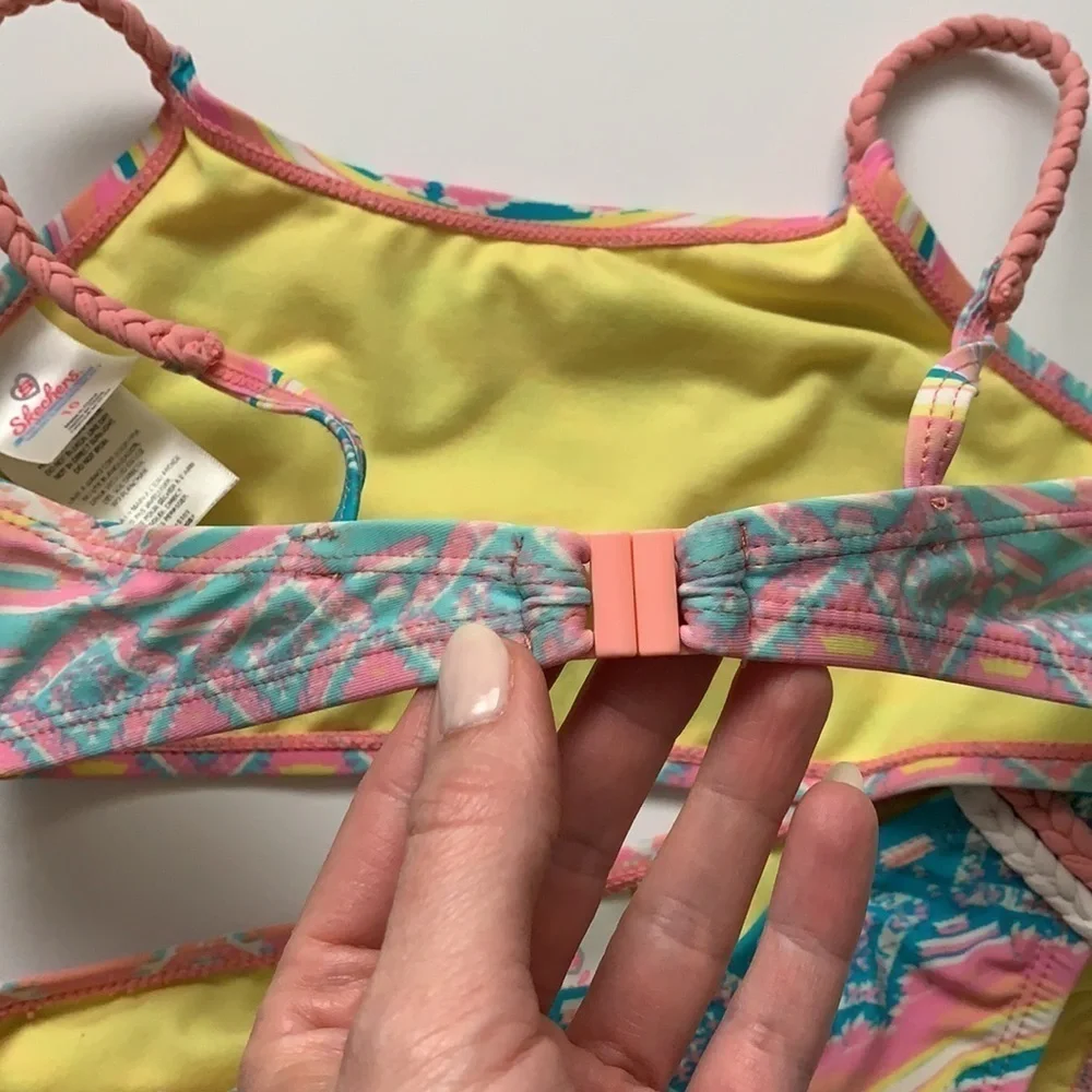 Sketchers Girls Swim Set Top & Bottom